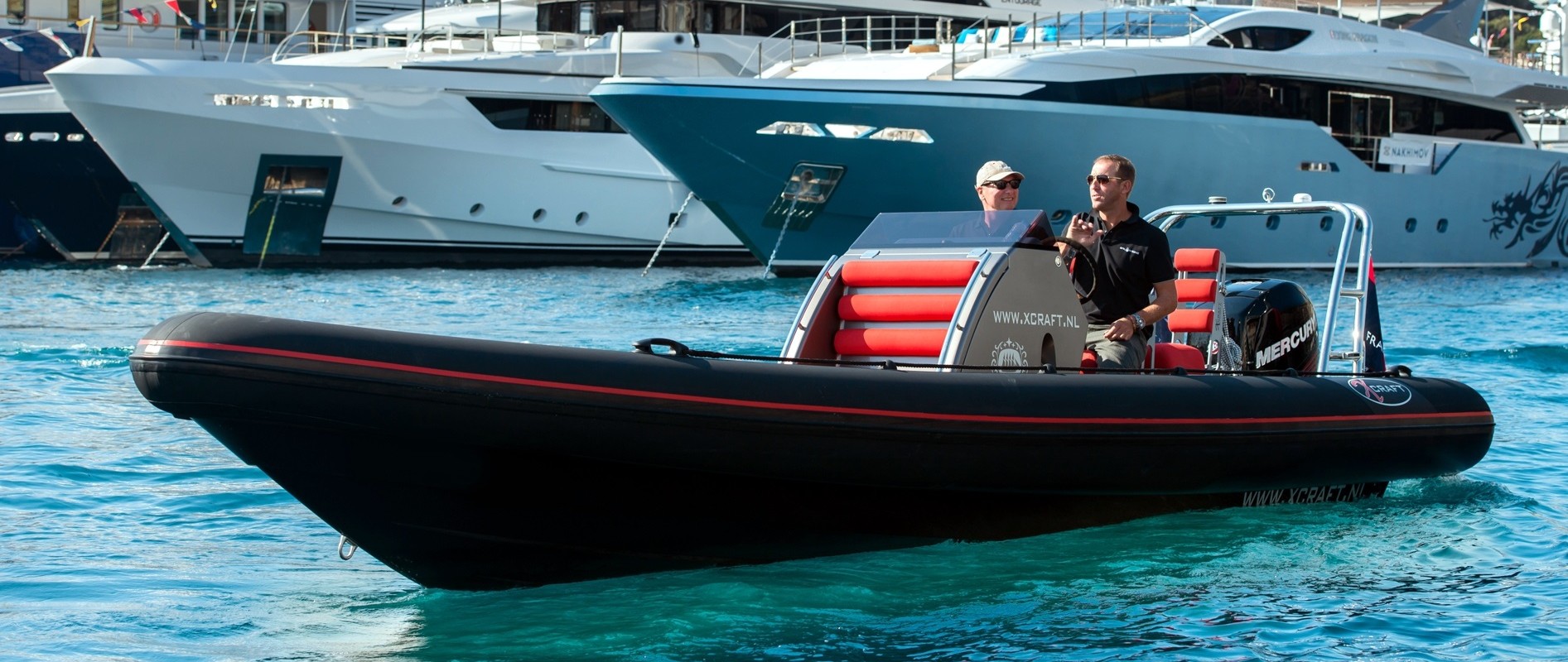 XCraft exclusive RIB and super yacht tender